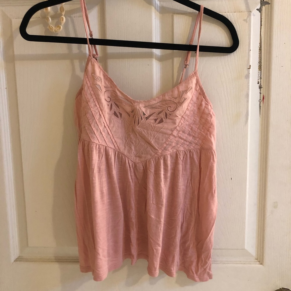 Pink tank top